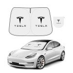 Tesla Model Y & 3 Front Window Sunshade 2025