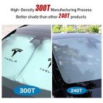 Tesla Model Y & 3 Front Window Sunshade 2025