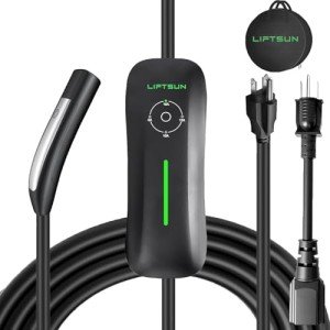 LiftSun Level 1+2 Tesla Charger - 16 Amp, 21ft