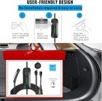 LiftSun Level 1+2 Tesla Charger - 16 Amp, 21ft