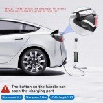 LiftSun Level 1+2 Tesla Charger - 16 Amp, 21ft