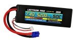 Lectron Pro 7.4V 5200mAh 50C Lipo Battery