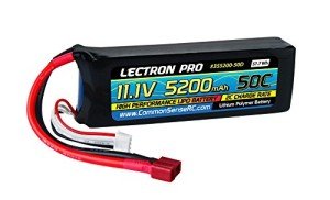 Lectron Pro 11.1V 5200mAh 50C Lipo Battery