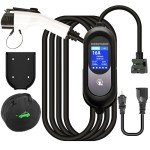 EnergyGenie Portable EV Charger Level 1 & 2