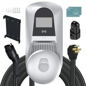 BHZD Level 2 EV Charger - 40Amp, 240V, 23Ft Cable