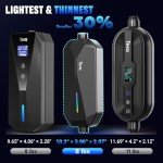 Compact 40A Portable EV Charger for Tesla