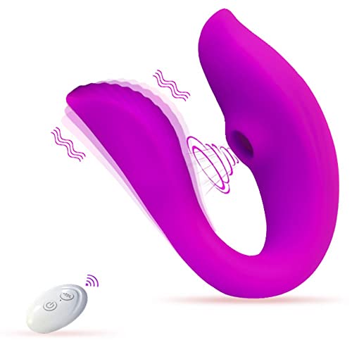 Vibrators, Clitoral Sucking for G Spot Stimulation Adult Toy with Dual Stimulator, 10 Suction and Vibration Patterns, Ideal for Women and Couple Redeeming Love