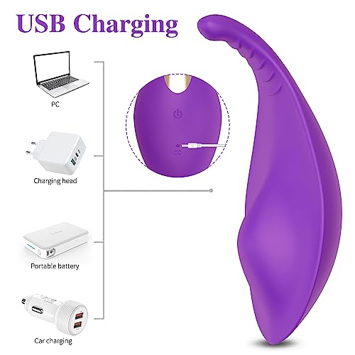 App Control Wearable Panty Clitoral Vibrators, G Spot Butterfly Vibrators with 9 Vibration Massager, Waterproof Charging Sex Toys for Women or Couples Redeeming Love