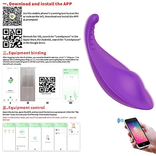 App Control Wearable Panty Clitoral Vibrators, G Spot Butterfly Vibrators with 9 Vibration Massager, Waterproof Charging Sex Toys for Women or Couples Redeeming Love