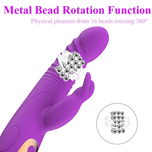 2023 Pleasure Adult Toys Women Rabbit Tool Machine Woman Carnival Set Christmas Gifts Soft Sensory Accessories for Couple Her Wellness Products Men Him (Rabbit Purple)