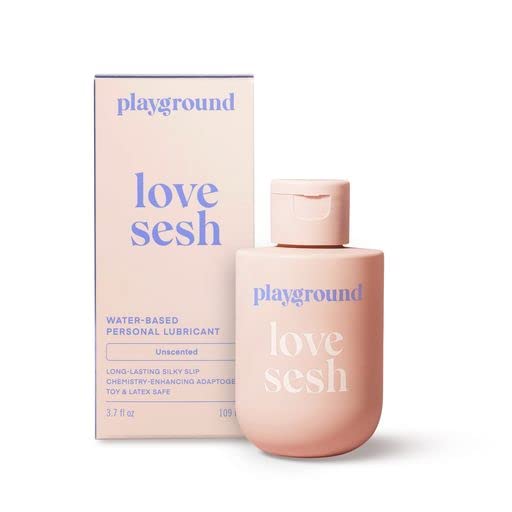 Playground Love Sesh, Water-Based Personal Lubricant, Unscented, 3.7 Fl. Oz.