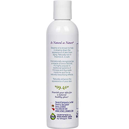 Aloe Cadabra Lavender Massage Oil and Organic Lavender Personal Lubricant Decorative Box Set