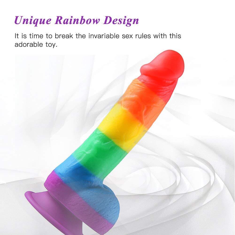 Dildo7 Inch Realistic Lifelike Big Real Dong Suction Cup Waterproof Women Toy