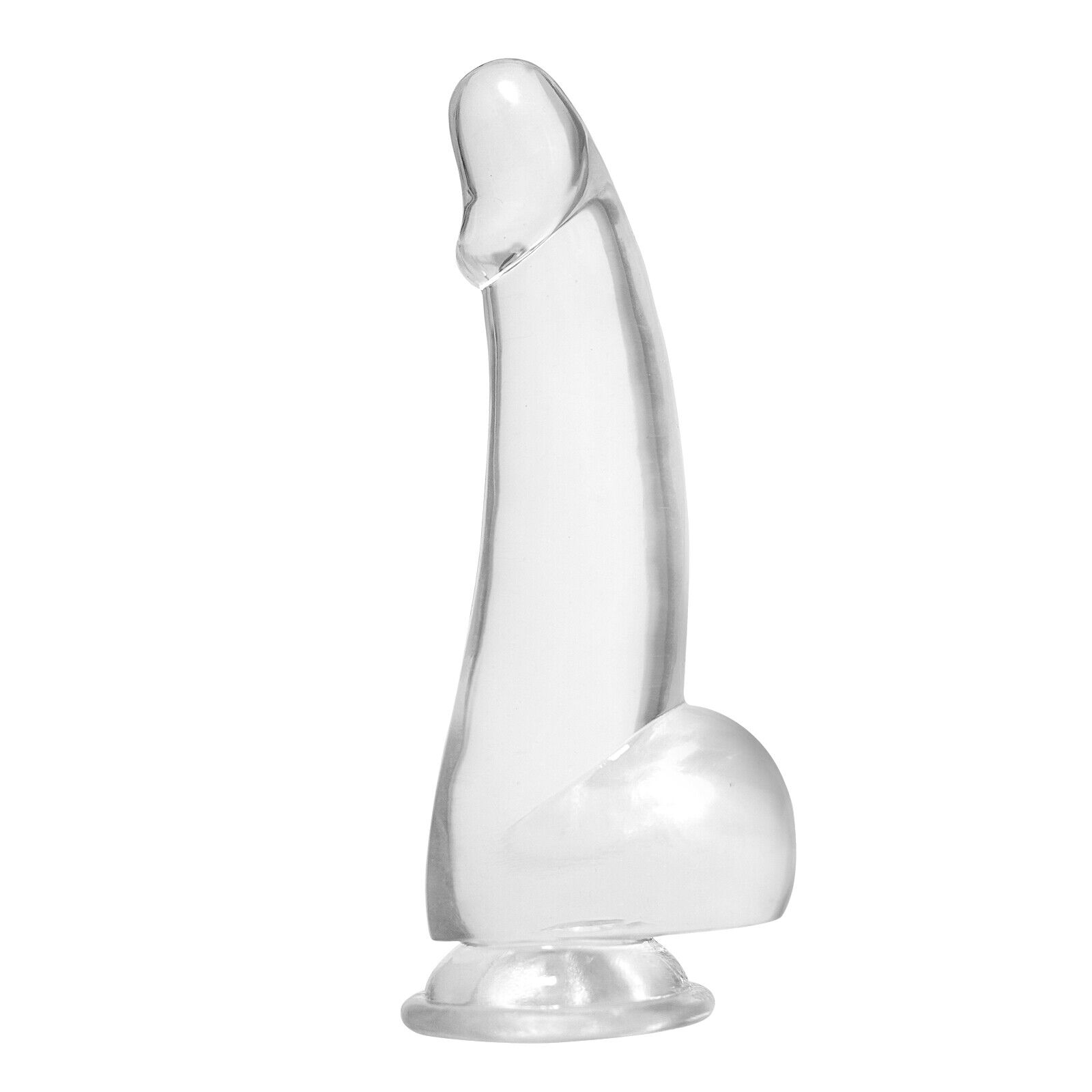 Waterproof Lifelike 7.28Dildo Suction Cup Dong - Curved Feel Real Toy