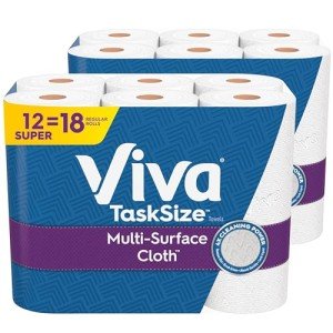 Viva Multi-Surface Paper Towels, 12 Super Rolls