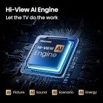 Hisense 55" Class U6 Series (2025 Model) Mini-LED 4K UHD Smart Fire TV, Voice Remote with Alexa, QLED, Native 144Hz, HDR10+, Dolby Vision IQ, Dolby Atmos, Game Mode Pro, ALLM