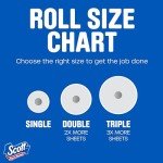 Scott Choose-A-Sheet Paper Towels, 30 Double Rolls