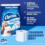 Charmin Ultra Soft Toilet Paper, 24 Mega Rolls