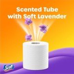 Scott ComfortPlus Lavender Scent Toilet Paper, 12 Rolls