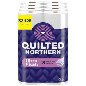 Quilted Northern Ultra Plush Toilet Paper, 32 Mega Rolls