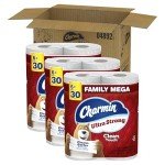 Charmin Ultra Strong Toilet Paper, 18 Mega Rolls