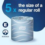 Tork Biodegradable 2-Ply Bath Tissue Rolls - 48 Pack