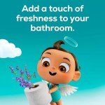 Angel Soft Lavender Toilet Paper – 48 Mega Rolls