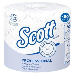 Bulk 100% Recycled Toilet Paper - 80 Rolls