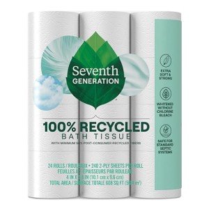 Seventh Generation 100% Recycled Toilet Paper Pack