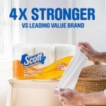 Scott ComfortPlus Toilet Paper, 12 Rolls - Septic Safe