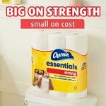 Charmin Essentials Strong Toilet Paper, 9 Mega Rolls