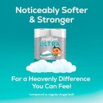 Angel Soft Ultra Toilet Paper, 6 Mega Rolls = 24 Regular Rolls, 2 Ply Toilet Tissue