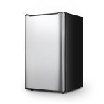Mini Freezers Upright 3.6 Cubic Feet Freestanding Upright Freezers with Reversible Single Door, 3 Adjustable Thermostat, Small freezer for Apartment Office Silver