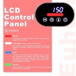 Compact 1300W Portable Clothes Dryer with Exhaust Hose