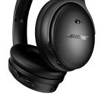 Bose QuietComfort Bluetooth Headphones, Wireless Headphones with Active Over Ear Noise Cancelling and Mic, Deep Bass, Up to 24 Hours of Playtime, Black