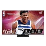 Hisense 65-Inch Class U7 Series Mini-LED ULED 4K UHD Google Smart TV (65U75QG, 2025 Model) - QLED, Native 165Hz, Dolby Vision IQ, Dolby Atmos, Full Array Local Dimming Pro, Game Mode Ultra