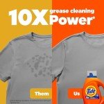 Tide Liquid Laundry Detergent, 64 Loads, HE Safe