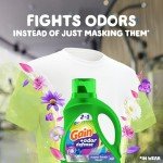 Gain Odor Defense Liquid Laundry Detergent, 107 Loads