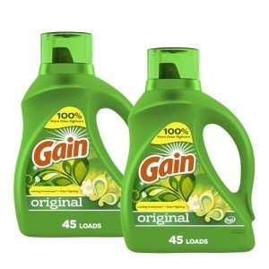 Gain Laundry Detergent Liquid Soap - 2 Pack