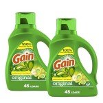 Gain Laundry Detergent Liquid Soap - 2 Pack