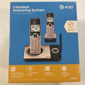 AT&T CL82229 Cordless Phone System with Call Block