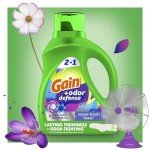 Gain Odor Defense Liquid Laundry Detergent, 107 Loads