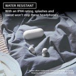 Sony WF-C700N Truly Wireless Noise Canceling in-Ear Bluetooth Earbud Headphones with Mic and IPX4 Water Resistance, White