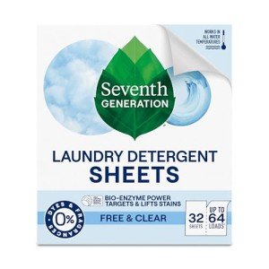 Seventh Generation Free & Clear Laundry Sheets 32ct