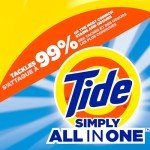 Tide Simply Liquid Laundry Detergent, 168 oz