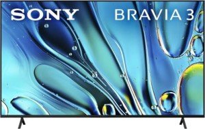Sony - 55" Class BRAVIA 3 LED 4K UHD Smart Google TV (2024) - K55S30C