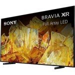 Sony XR55X90L Bravia XR 55 inch X90L 4K HDR Full Array LED Smart TV 2023 Model (Renewed)