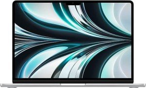 2022 Apple MacBook Air with Apple M2 Chip (13-inch, 16GB RAM, 1TB Storage) (QWERTY English) Silver (Renewed Premium)