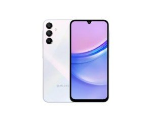 Samsung Galaxy A15 (SM-155M/DSN), 128GB 6GB RAM, Dual SIM, Factory Unlocked GSM, International Version (Light Blue) (Renewed)