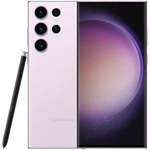 SAMSUNG Galaxy S23 Ultra 5G, US Version, 512GB, Lavender - Unlocked (Renewed)